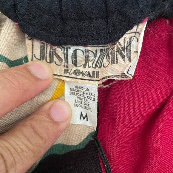 Vintage Just Cruisin Strapless Floral Flowy Midi Dress Medium - Picture 3 of 3